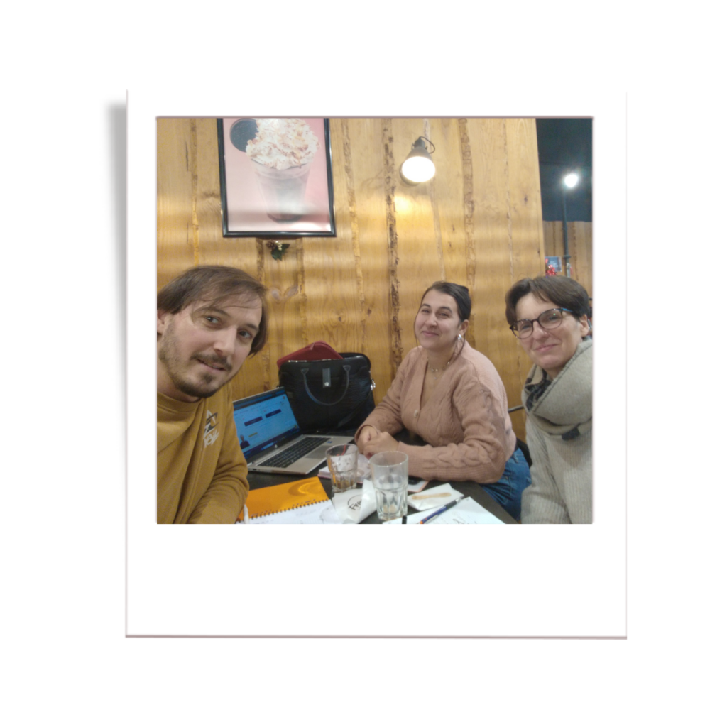 pink & peach modern photo frame happy summer linkedin post